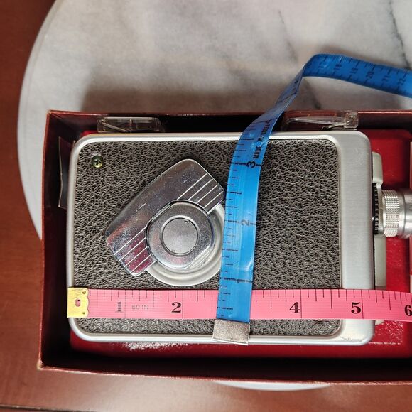 Vtg Kodak Brownie 8MM Model 2 Movie Camera 2 Lenses Box USA Made No Film Prop - Picture 15 of 17